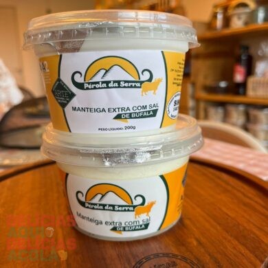 Manteiga de Búfala Perola da Serra.