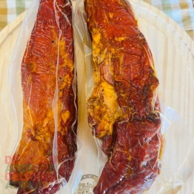 Filé Mignon Suíno Defumado artesanalmente