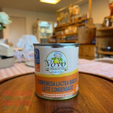 Leite condensado Zero açúcar.