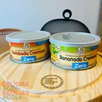 Goiabada ou Bananada cremosa Zero açúcar 350g