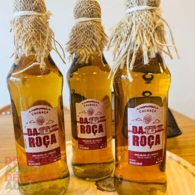 Cachaça da roça.