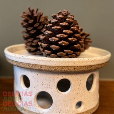 Réchaud de queijos Off White.