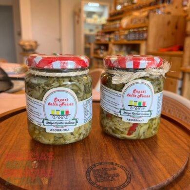 Compota de Abobrinha Artesanal.