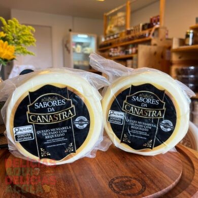 Trufado com requeijão.