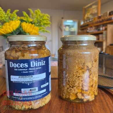 Compota de Ambrosia artesanal.