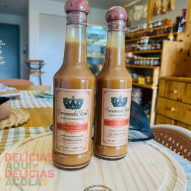 Licor de Doce de Leite.